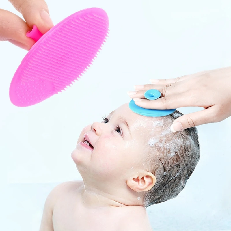 Skincare Newborn - 1 adet Yumuşak Silikon Banyo Fırçası