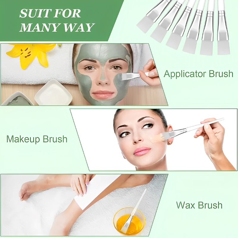 12 adet/takım Yüz Maskesi Fırç - Skincare Indonesia incelemesi ve fiyatı
