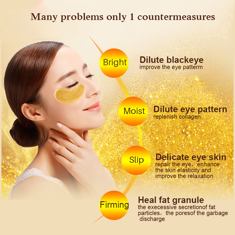 10/20 adet Altın Kristal Kolla - Skincare Indonesia incelemesi ve fiyatı