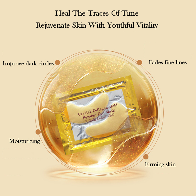 10/20 adet Altın Kristal Kolla - Skincare Indonesia incelemesi ve fiyatı