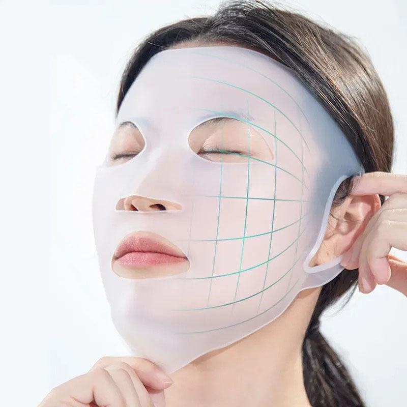 3D Silikon Maske Yüz Kadın Cil - Skincare Indonesia incelemesi ve fiyatı