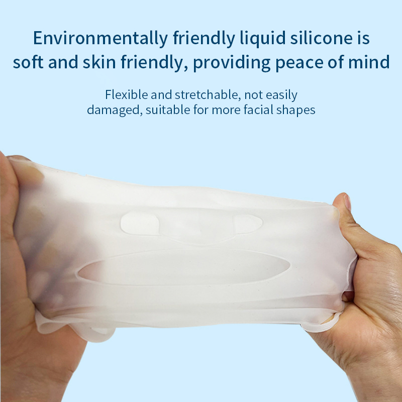3D Silikon Maske Yüz Kadın Cil - Skincare Indonesia incelemesi ve fiyatı