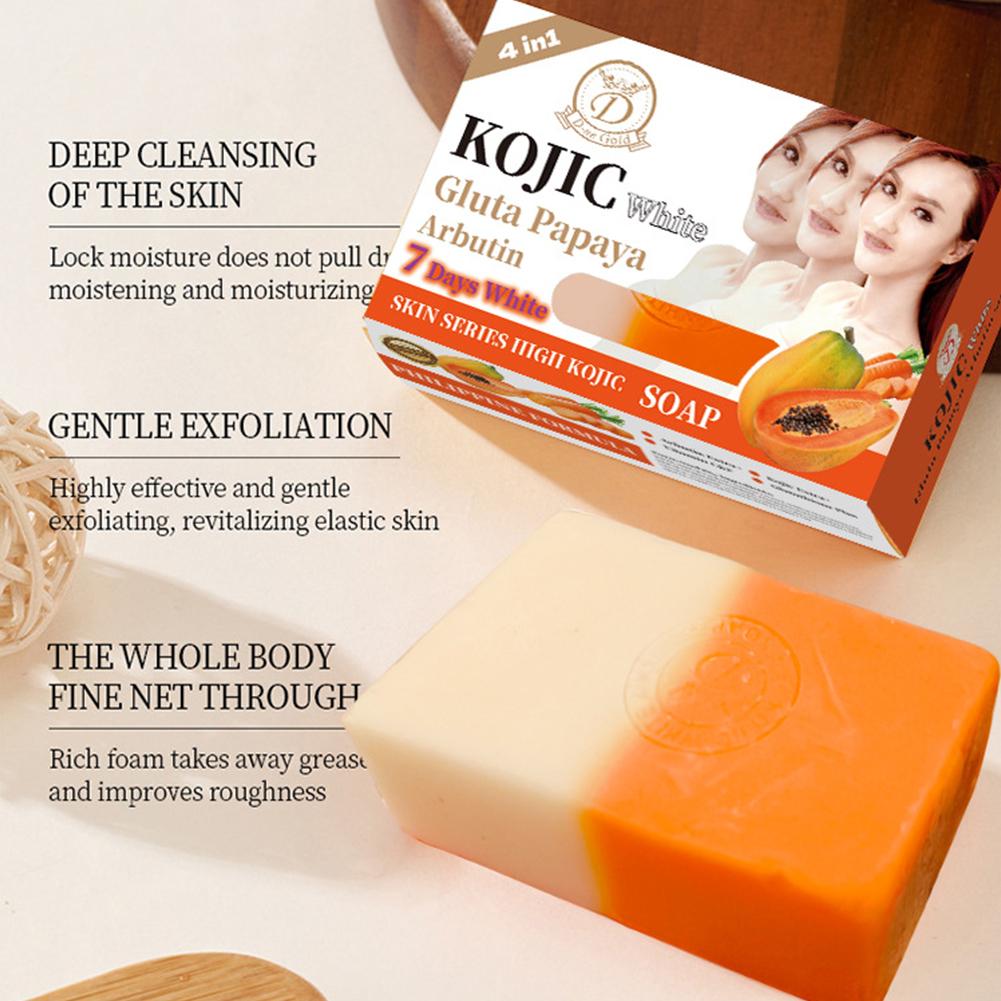 160g Papaya Kojik Asit Esansiy - Kojic Acid Soap incelemesi ve fiyatı