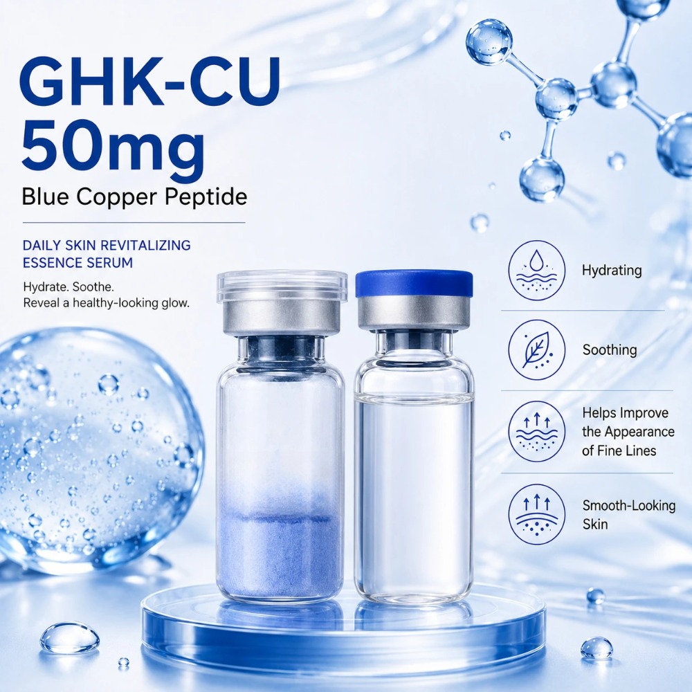 %99 Saflıkta GHK-Cu Mavi Bakır - Skincare Ingredients incelemesi ve fiyatı