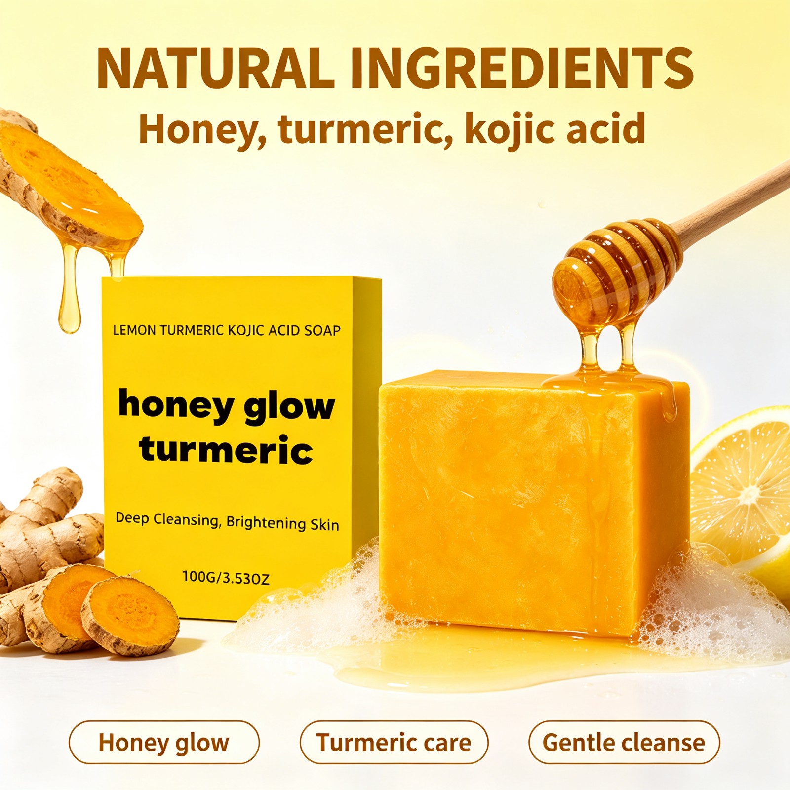Zerdeçal Kojik Asit Sabunu Naz - Kojic Acid Soap incelemesi ve fiyatı